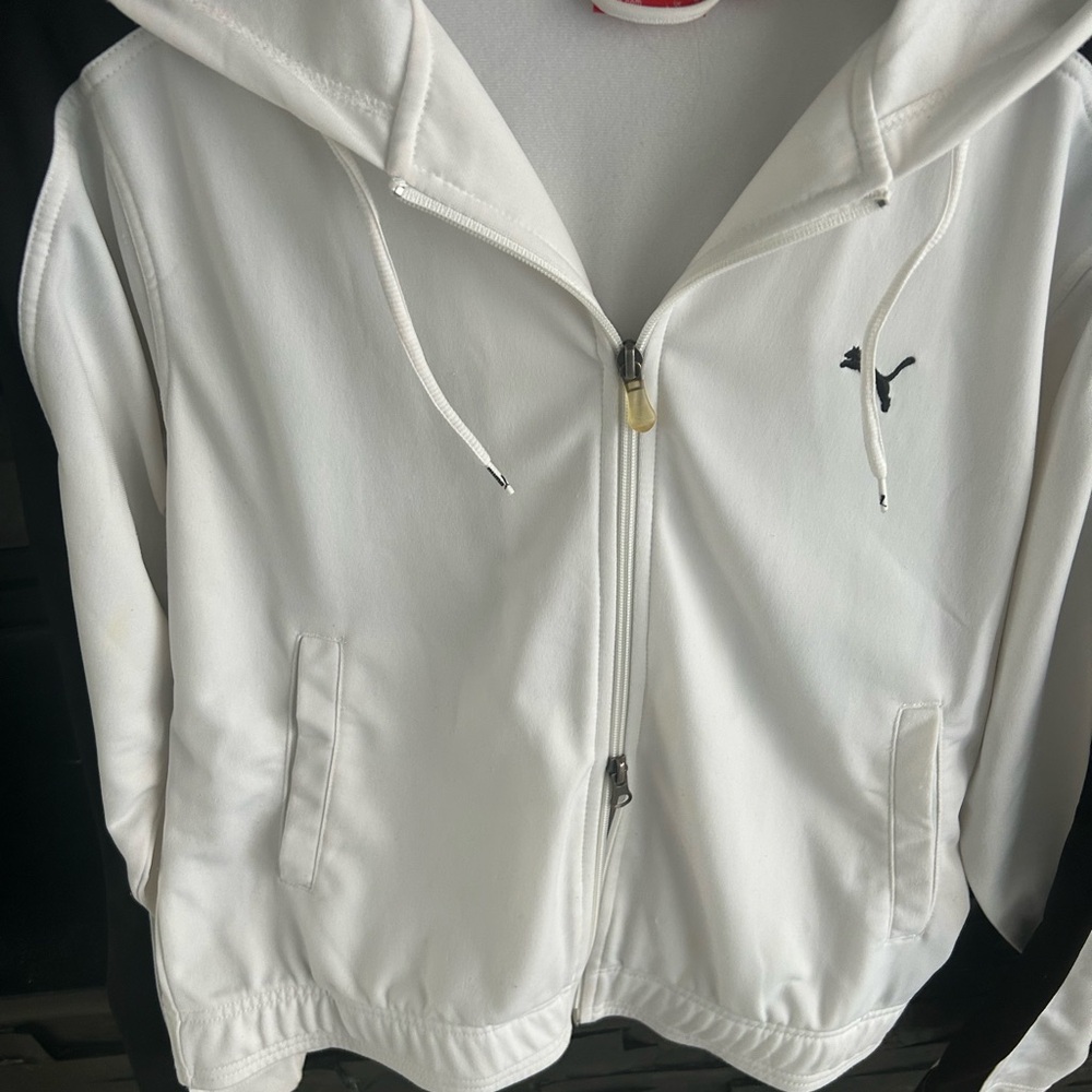 Puma Classic White Hoodie